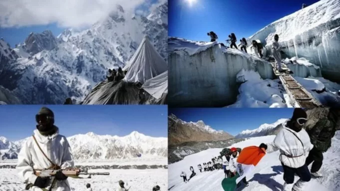 3 troops were injured and an army captain was killed in a fire incident at Siachen Glacier