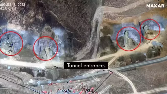 According to reports, the Chinese military is now building bunkers and tunnels at Aksai Chin