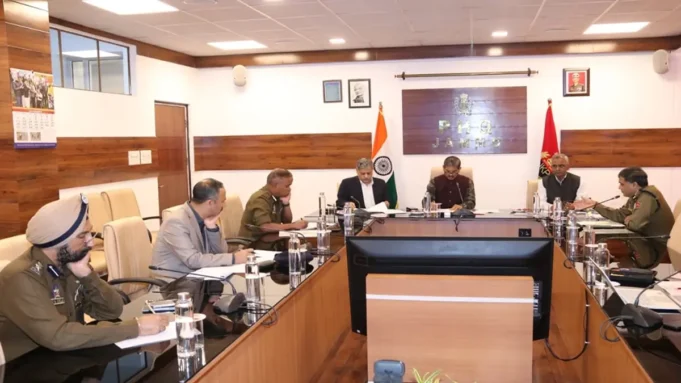 DGP chairs the meeting and discusses the CCTNS project status